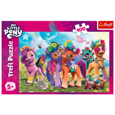 Puzzle 100 elementów Zabawne Kucyki My Little Pony Puzzle 100 elementów Zabawne Kucyki My Little Pony