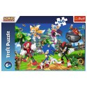 Puzzle 160 elementów Sonic i przyjaciele Puzzle 160 elementów Sonic i przyjaciele