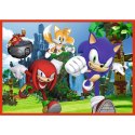 Puzzle 4w1 Przygody Sonica Puzzle 4w1 Przygody Sonica