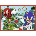 Puzzle 4w1 Przygody Sonica Puzzle 4w1 Przygody Sonica