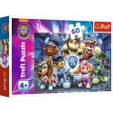 Puzzle 60 elementów Przygody bohaterów Psi Patrol Paw Patrol Puzzle 60 elementów Przygody bohaterów Psi Patrol Paw Patrol