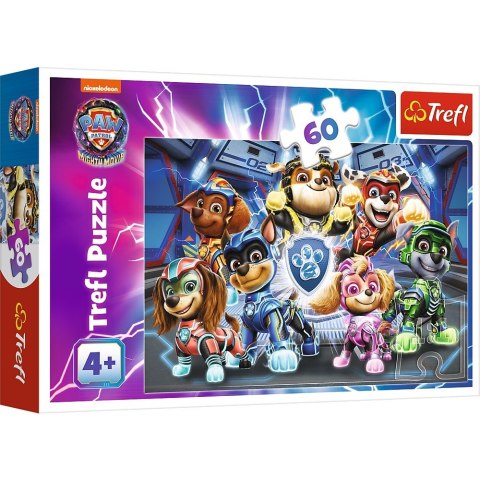 Puzzle 60 elementów Przygody bohaterów Psi Patrol Paw Patrol Puzzle 60 elementów Przygody bohaterów Psi Patrol Paw Patrol
