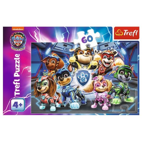 Puzzle 60 elementów Przygody bohaterów Psi Patrol Paw Patrol Puzzle 60 elementów Przygody bohaterów Psi Patrol Paw Patrol