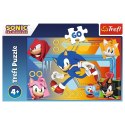 Puzzle 60 elementów Sonic w akcji Puzzle 60 elementów Sonic w akcji
