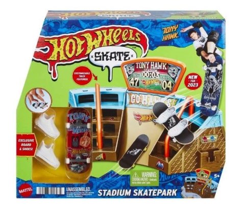 Zestaw Hot Wheels Skate Stadion Skatepark Zestaw Hot Wheels Skate Stadion Skatepark
