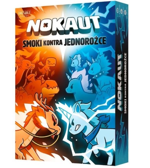 Gra Nokaut: Smoki kontra Jednorożce Gra Nokaut: Smoki kontra Jednorożce