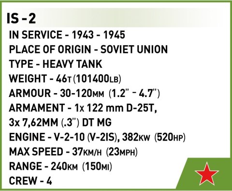 Klocki IS-2 Klocki IS-2