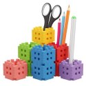 Klocki konstrukcyjne Mini Waffle - Przybornik 70 elementów Klocki konstrukcyjne Mini Waffle - Przybornik 70 elementów