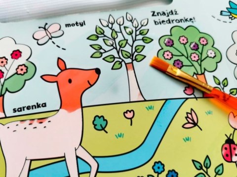 Kolorowanka Przyroda. Akademia Mądrego Dziecka. Wodne przygody Kolorowanka Przyroda. Akademia Mądrego Dziecka. Wodne przygody