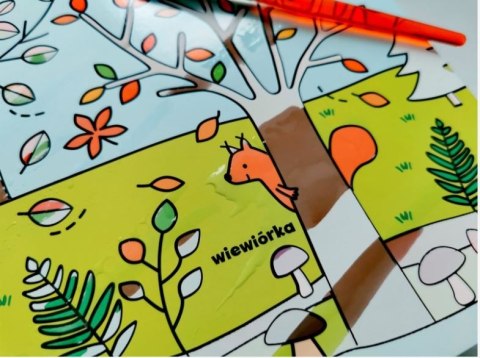 Kolorowanka Przyroda. Akademia Mądrego Dziecka. Wodne przygody Kolorowanka Przyroda. Akademia Mądrego Dziecka. Wodne przygody