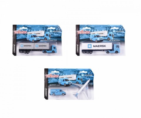 Pojazd Majorette Maersk 3 rodzaje mix Pojazd Majorette Maersk 3 rodzaje mix
