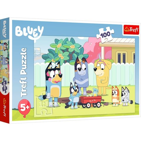 Puzzle 100 elementów Wesoły świat Bluey Puzzle 100 elementów Wesoły świat Bluey