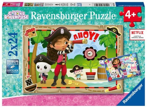 Puzzle 2x24 elementy Koci Domek Gabi Puzzle 2x24 elementy Koci Domek Gabi