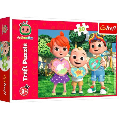 Puzzle 30 elementów Cocomelon Bawmy się razem Puzzle 30 elementów Cocomelon Bawmy się razem