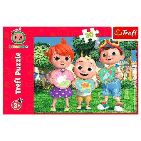 Puzzle 30 elementów Cocomelon Bawmy się razem Puzzle 30 elementów Cocomelon Bawmy się razem
