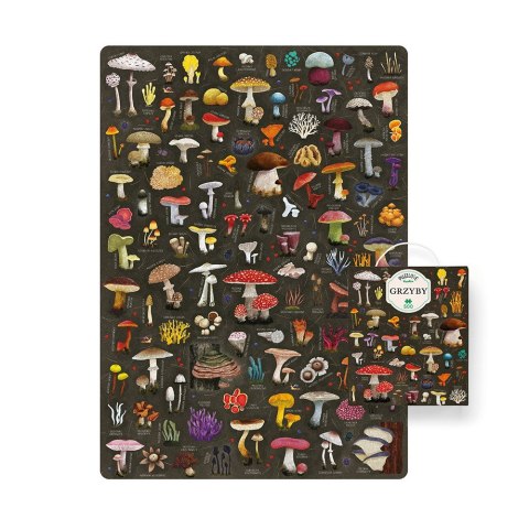 Puzzle Puzzlove Grzyby 500 elementów Puzzle Puzzlove Grzyby 500 elementów