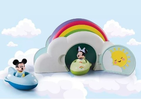 Zestaw z figurkami 1.2.3 Disney 71319 Domek w chmurach Miki i Minnie Zestaw z figurkami 1.2.3 Disney 71319 Domek w chmurach Miki i Minnie
