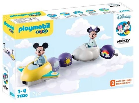 Zestaw z figurkami 1.2.3 Disney 71320 Przejażdżka w chmurach Miki i Minnie Zestaw z figurkami 1.2.3 Disney 71320 Przejażdżka w chmurach Miki i Minnie