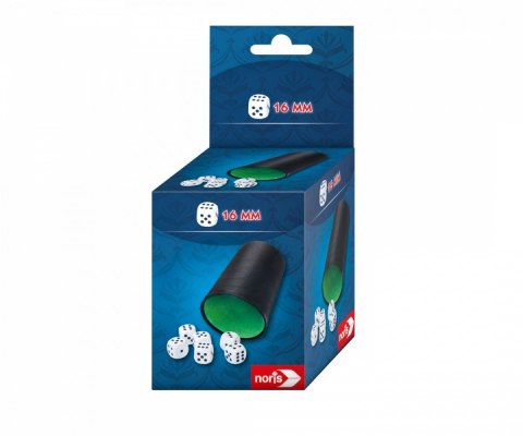 Gra Kubek z 6 kostkami do gry NORIS Gra Kubek z 6 kostkami do gry NORIS