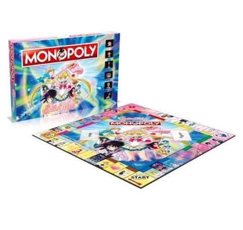 Gra Monopoly Sailor Moon Czarodzieje Gra Monopoly Sailor Moon Czarodzieje