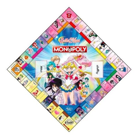 Gra Monopoly Sailor Moon Czarodzieje Gra Monopoly Sailor Moon Czarodzieje