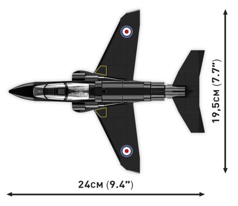 Klocki Armed Forces BAe Hawk T1 362 klocków Klocki Armed Forces BAe Hawk T1 362 klocków