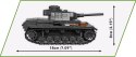 Klocki Historical Collection WWII Panzer III Ausf. J 590 klocków Klocki Historical Collection WWII Panzer III Ausf. J 590 klocków