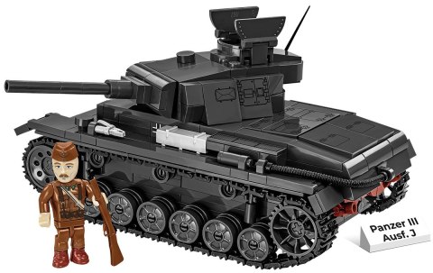 Klocki Historical Collection WWII Panzer III Ausf. J 590 klocków Klocki Historical Collection WWII Panzer III Ausf. J 590 klocków
