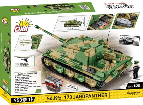 Klocki Historical Collection WWII Sd.Kfz.173 Jagdpanther 950 klocki Klocki Historical Collection WWII Sd.Kfz.173 Jagdpanther 950 klocki