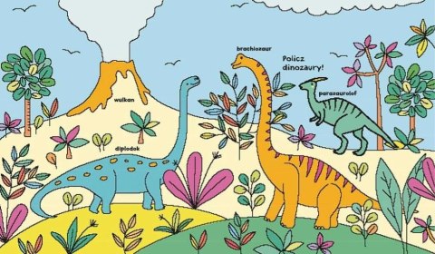 Kolorowanka Dinozaury. Akademia Mądrego Dziecka. Wodne przygody Kolorowanka Dinozaury. Akademia Mądrego Dziecka. Wodne przygody