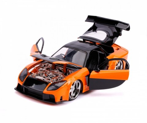 Pojazd Fast & Furious Mazda RX-7 1/24 Pojazd Fast & Furious Mazda RX-7 1/24