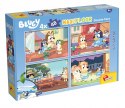 Puzzle 4 x 48 elementów Bluey maxi floor Puzzle 4 x 48 elementów Bluey maxi floor