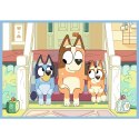 Puzzle 4w1 Bluey i świat Puzzle 4w1 Bluey i świat