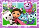 Puzzle 4w1 Koci Domek Gabi 12/16/20/24 elementy Puzzle 4w1 Koci Domek Gabi 12/16/20/24 elementy