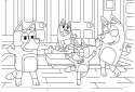 Puzzle Bluey 24 elementów podłogowe Puzzle Bluey 24 elementów podłogowe
