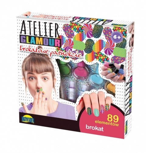 Zestaw Atelier Glamour Brokatowe paznokcie Zestaw Atelier Glamour Brokatowe paznokcie