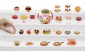Akcesoria Miniverse Mak It Mini Foods Cafe display 18 sztuk Akcesoria Miniverse Mak It Mini Foods Cafe display 18 sztuk