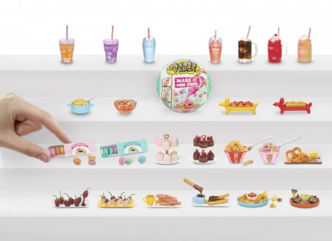 Akcesoria Miniverse Make It Mini Foods Diner display 24 sztuki Akcesoria Miniverse Make It Mini Foods Diner display 24 sztuki