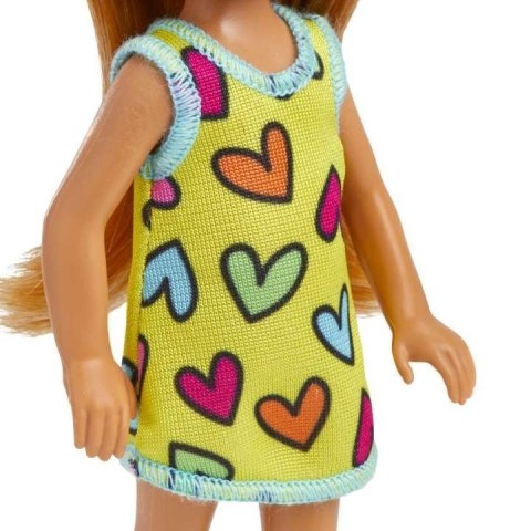 Lalka Barbie Chelsea Sukienka w serca Lalka Barbie Chelsea Sukienka w serca