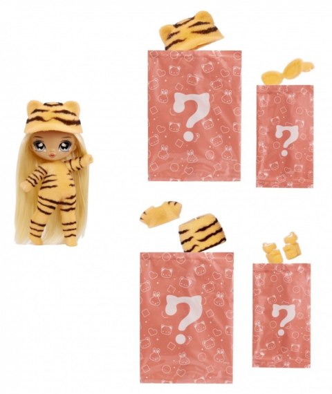 Lalka Na! Na! Na! Tiger Girl Miłe w dotyku Fuzzy Surprise Lalka Na! Na! Na! Tiger Girl Miłe w dotyku Fuzzy Surprise