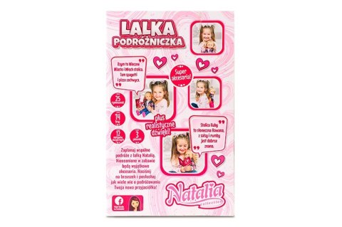 Lalka Natalia Podróżniczka 41 cm Lalka Natalia Podróżniczka 41 cm