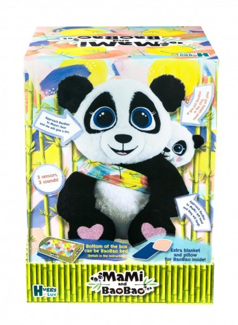 Maskotka Interaktywna Panda Mami i Dziecko Panda BaoBao Maskotka Interaktywna Panda Mami i Dziecko Panda BaoBao