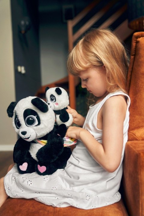 Maskotka Interaktywna Panda Mami i Dziecko Panda BaoBao Maskotka Interaktywna Panda Mami i Dziecko Panda BaoBao
