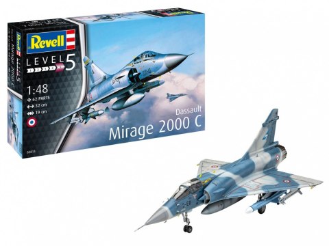 Model plastikowy Dassault Mirage 2000c 1/48 Model plastikowy Dassault Mirage 2000c 1/48