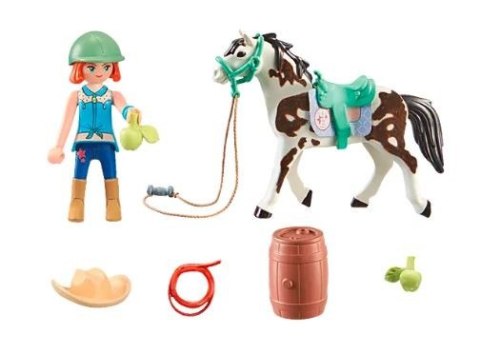 Zestaw z figurkami Horses 71358 Ellie i Sawdust ćwiczące western riding Zestaw z figurkami Horses 71358 Ellie i Sawdust ćwiczące western riding