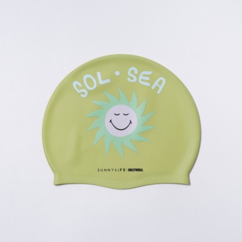 Czepek basenowy - SMILEY, World Sol Sea Czepek basenowy - SMILEY, World Sol Sea