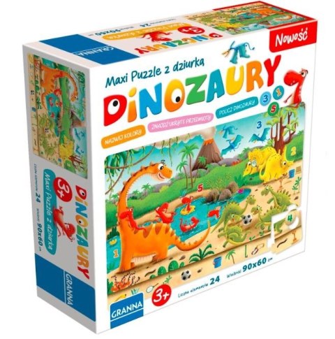 Gra Dinozaury Maxi Gra Dinozaury Maxi