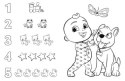 Puzzle Giant 15 elementów Cocomelon Wesoły dzień przyjaciół Puzzle Giant 15 elementów Cocomelon Wesoły dzień przyjaciół