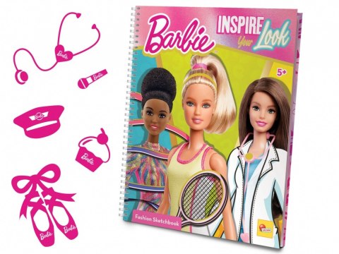 Szkicownik Barbie Sketch book Inspire Your Look Szkicownik Barbie Sketch book Inspire Your Look