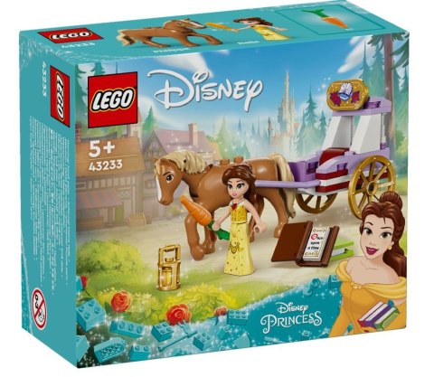 Klocki Disney Princess 43233 Bryczka z opowieści Belli Klocki Disney Princess 43233 Bryczka z opowieści Belli